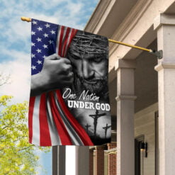One Nation Under God House Flag