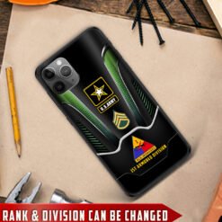 US Army Division - Soft Phone Case
