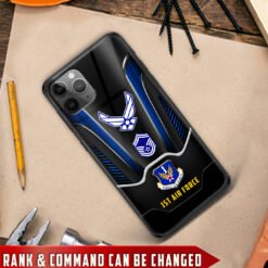 US Air Force Command  - Premium Glass Phone Case