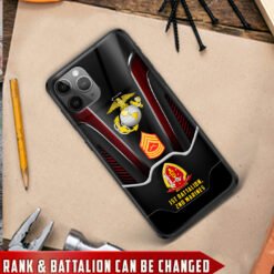 US Marine Battalios - Premium Glass Phone Case