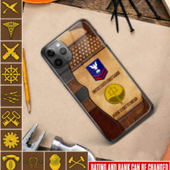 US Coast Guard Rating  - Premium Glass Phone Case