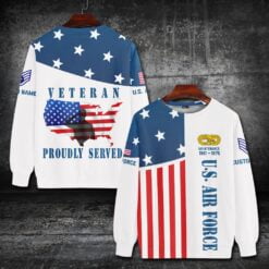 Air Force Badge, E 8 Air Force Senior Master Sergeant - Sweatshirt