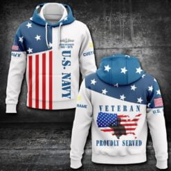 Navy Badge - Hoodie