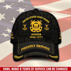 US Coast Guard, E 4 Red - Classic Cap