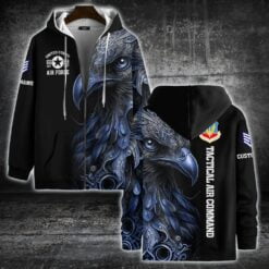 Air Force Command, E 5 Air Force Staff Sergeant - Zip Hoodie