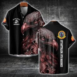 Marine Battalion- Short Sleeve Button Shirt