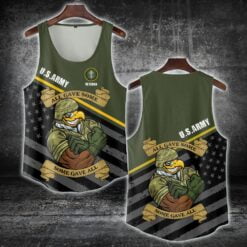 US Army, E 7 Army Master Specialist - Tank-Top
