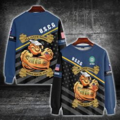 US Coast Guard, E 8 Gold - Sweatshirt