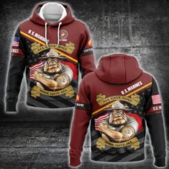 US Marine Corps, O 2 Marines First Lieutenant - Hoodie