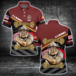 US Marine Corps, W 3 Marines Chief Warrant Officer 3 - Polo Shirt