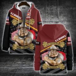 US Marine Corps, W 3 Marines Chief Warrant Officer 3 - Zip Hoodie