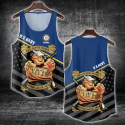 US Navy, E 3 Red - Tank-Top