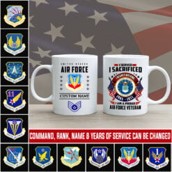 Air Force Command   - White Mug 15oz