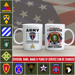Army Division - White Mug 15oz