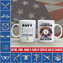 Navy Rating - White Mug 15oz