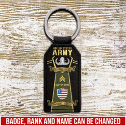 Army Badge, E 7 Army Master Specialist - Keychain