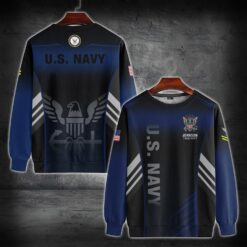 US Navy, E 3 Red - Sweatshirt