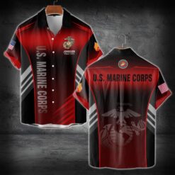 US Marine Corps - Short Sleeve Button Shirt