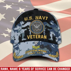 US Navy, E 4 Gold - Classic Cap