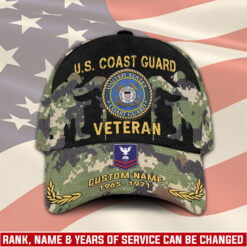 US Coast Guard, E 6 Gold - Classic Cap