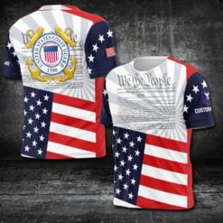 US Coast Guard, E 4 Gold - T-Shirt