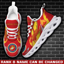 US Marine Corps, E 9 Marines Master Gunnery Sergeant - Max Soul Shoes