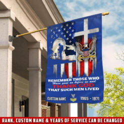 US Navy, E 3 Blue - House Flag