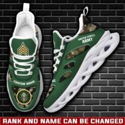 US Army, E 9 Army Sergeant Major - Max Soul Shoes