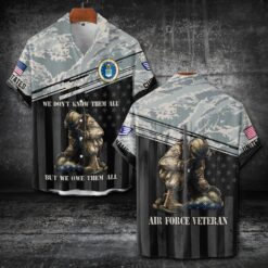 US Air Force , Thank a Veteran - Short Sleeve Button Shirt