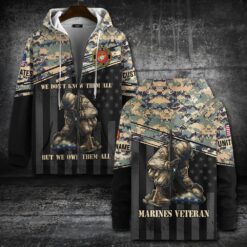 US Marine Corps, E 8 Marines First Sergeant - Zip Hoodie