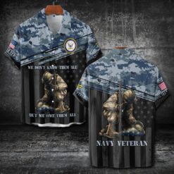 US Navy, E 4 Gold - Short Sleeve Button Shirt