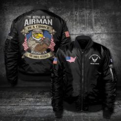 US Air Force , E 7 Air Force First Sergeant - Bomber Jacket