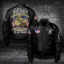 US Army, E 9 Army Command Sergeant Major - Bomber Jacket