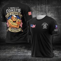 US Coast Guard, Proud Veteran - T-Shirt