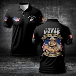 US Marine Corps, E 9 Marines Sergeant Major - Polo Shirt