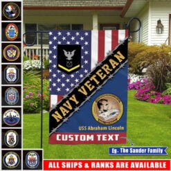 Navy Ship - Garden Flag