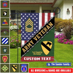 Army Division - Garden Flag