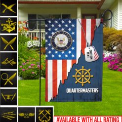 US Veteran - Navy Ratings - Garden Flag
