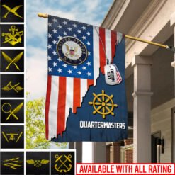 US Veteran - Navy Ratings - House Flag
