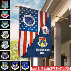 US Veteran - Air Force Commands - House Flag