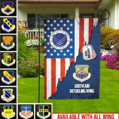 US Veteran – Air Force Wings – Garden Flag