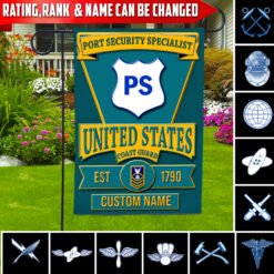 Coast Guard Rating - Garden Flag