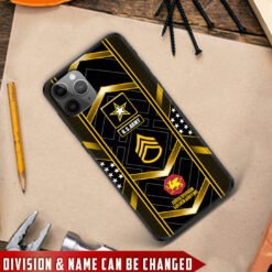 US Veteran - Army Divisions - Glass Phone Case
