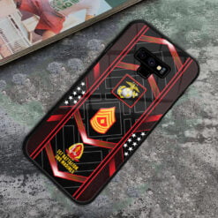 US Veteran - Marine Battalions - Glass Phone Case