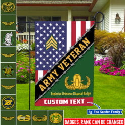 Army Badge - Garden Flag