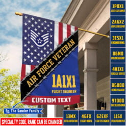 Air Force Specialty Code  - House Flag