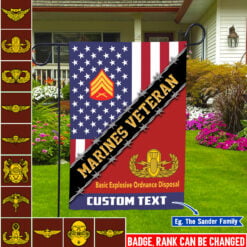 Marine Badge - Garden Flag