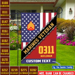 Marine MOS - Garden Flag
