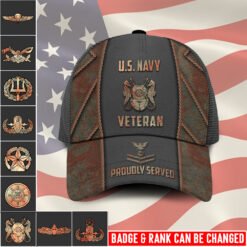 Navy Badge - Classic Cap