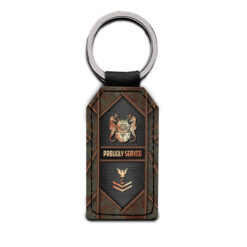 Navy Bagde- Keychain